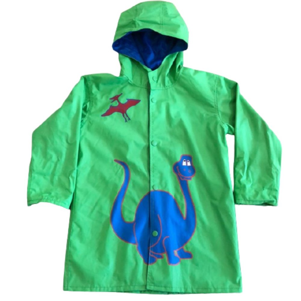 Dinosaur kids rain coat